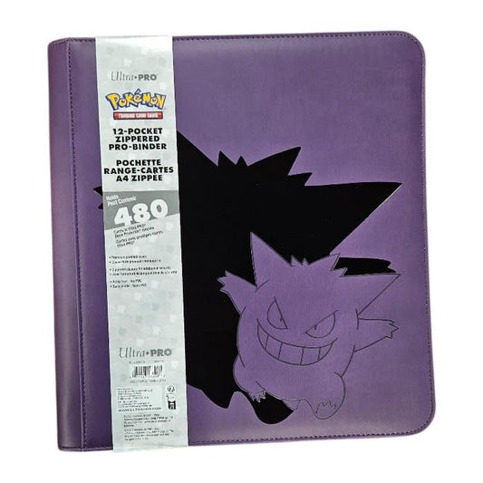 Ultra Pro: Elite Gengar 12-Pocket Zippered PRO Binder