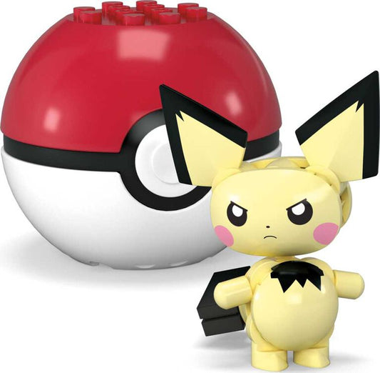 Mega Construx Pokemon Poke Ball: Pichu