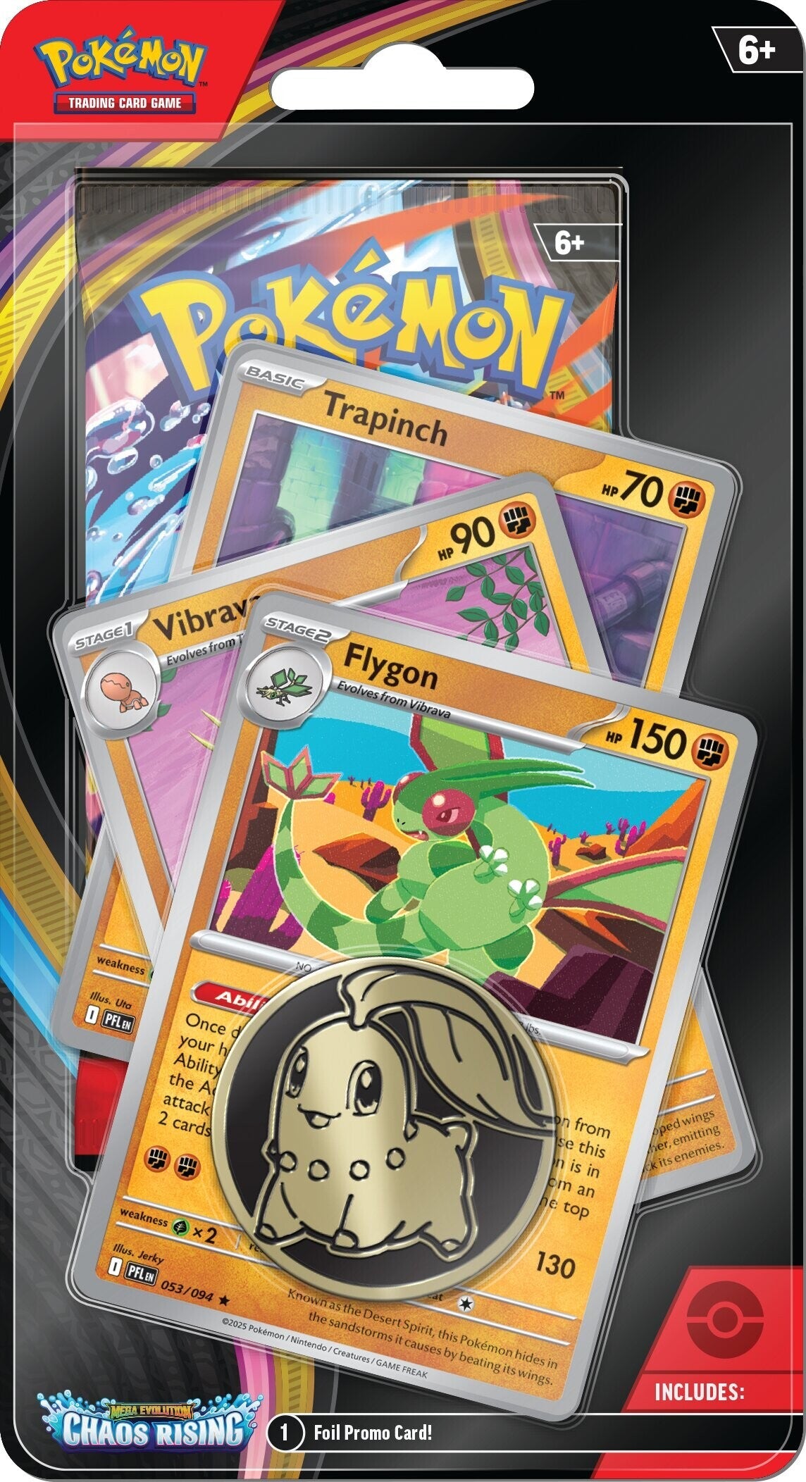 Pokemon: Chaos Rising Premium Checklane Blister: Flygon