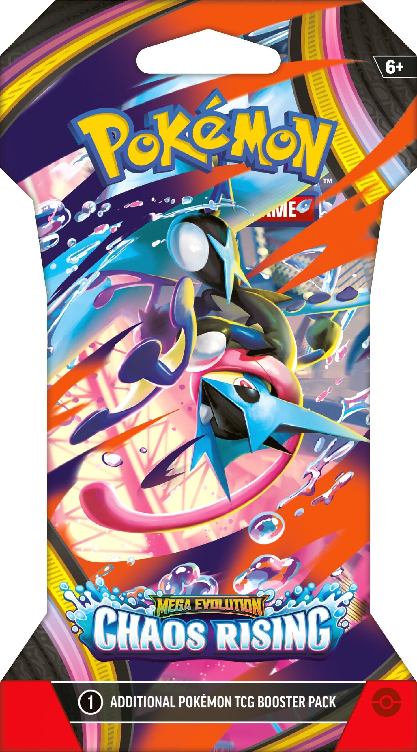Pokemon: Chaos Rising Sleeved Booster