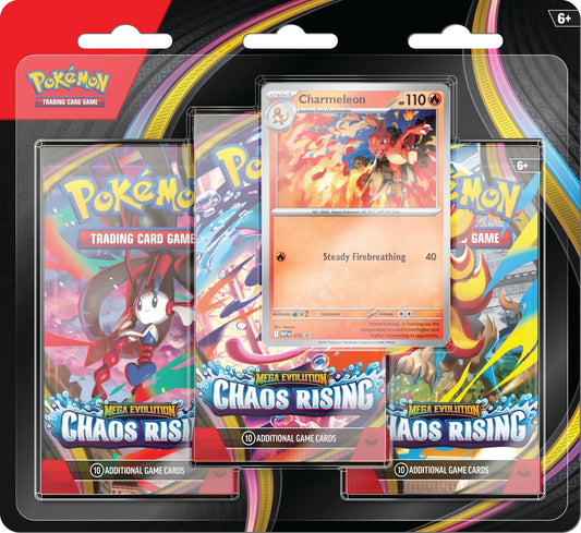 Pokemon: Chaos Rising 3-Pack Blister