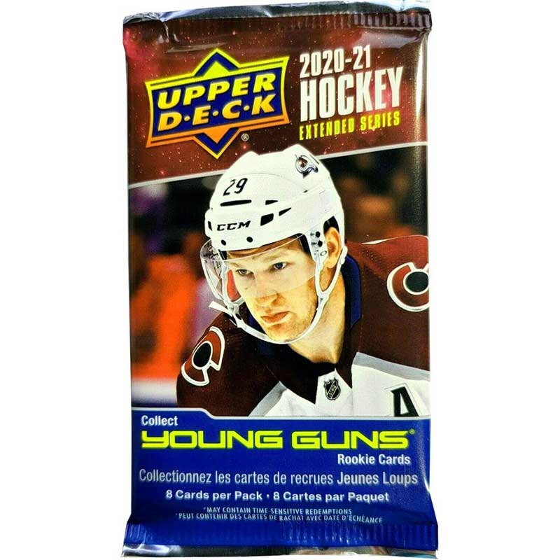 2020-21 Upper Deck Hockey Extended Series Retail Booster