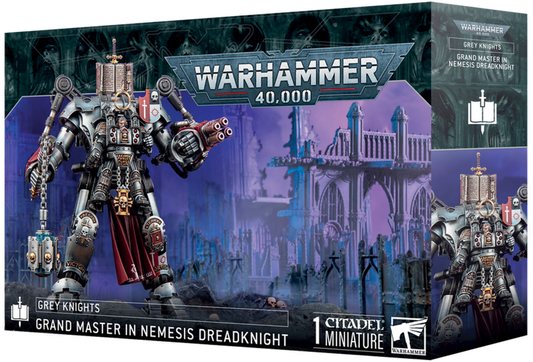Grey Knights: Grand Master in Nemesis Dreadknight