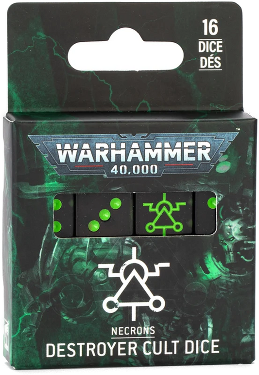 Necrons: Destroy Cult Dice