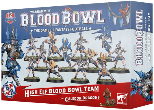 Blood Bowl: High Elf Blood Bowl Team the Caledor Dragons