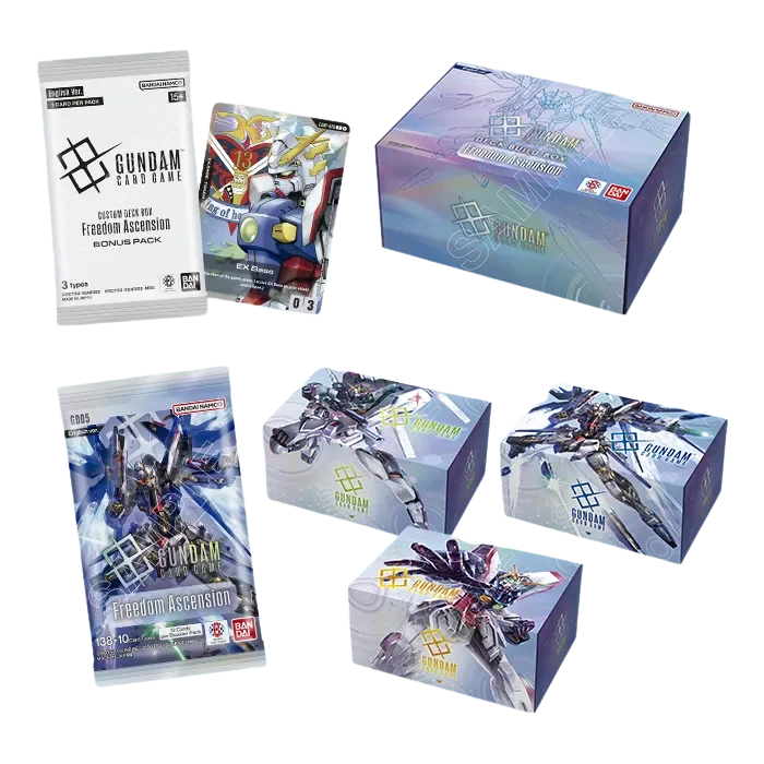 Gundam Card Game: Freedom Ascension Deck Build Box SC01