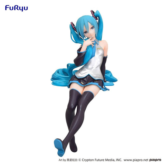 Hatsune Miku Noodle Stopper PVC Statue Kuroboshi Kouhaku Ver. 14 cm
