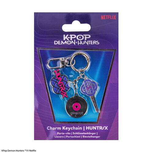 Huntr/x Charm Keychain: KPop Demon Hunters