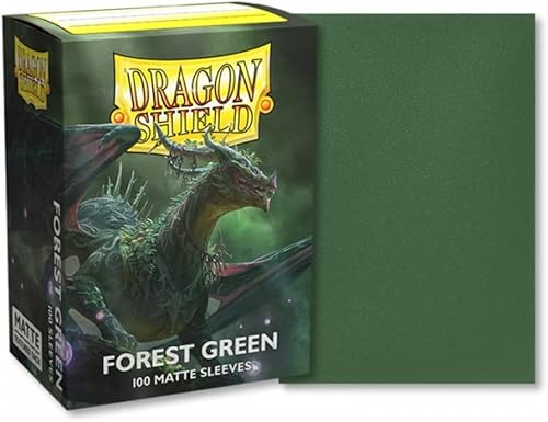 Dragon Shield Sleeves: Forest Green Matte