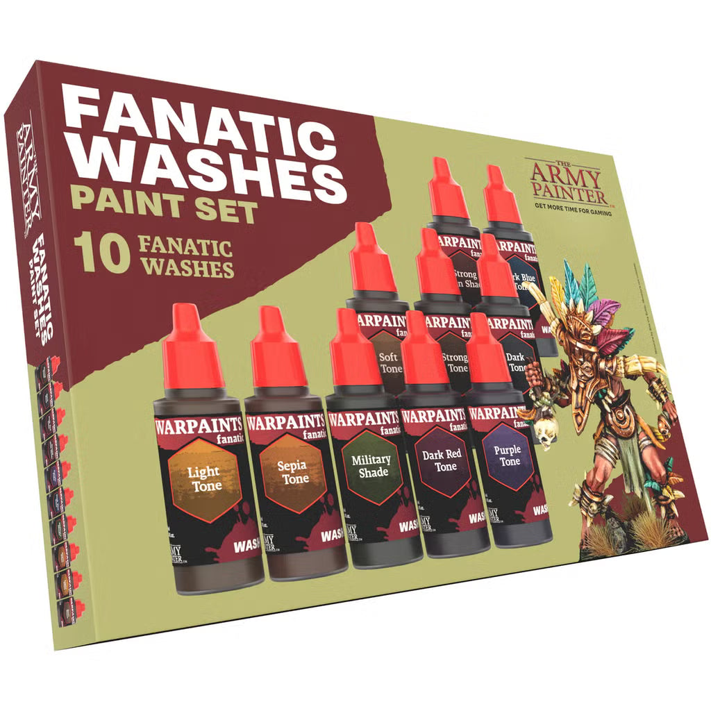 The Army Painter: Fanatic Washes Paint Set