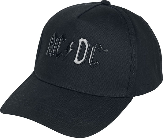 AC/DC Shiny Black Logo-lippis