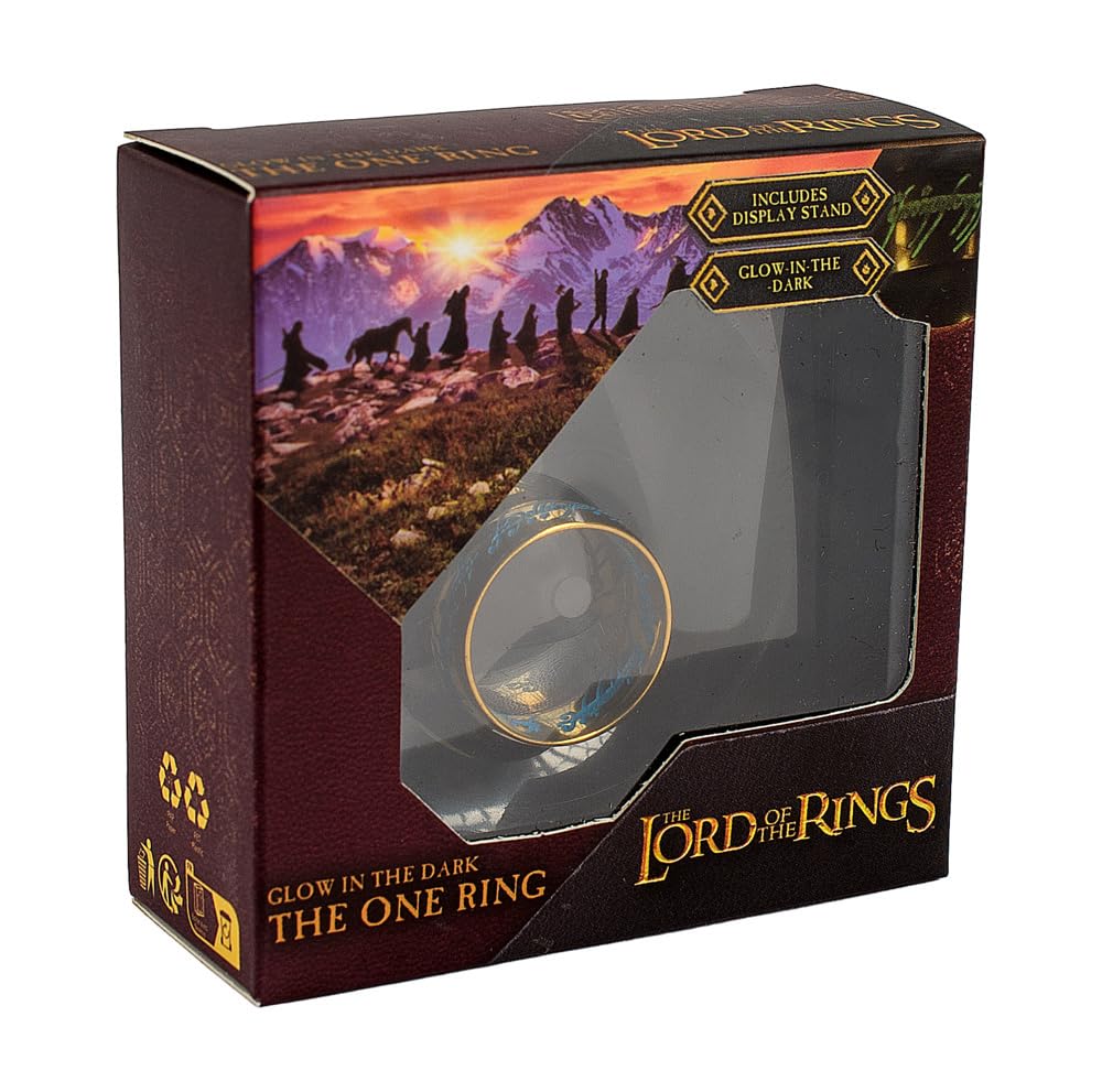 Lord of the Rings Replica One Ring Glow in the Dark