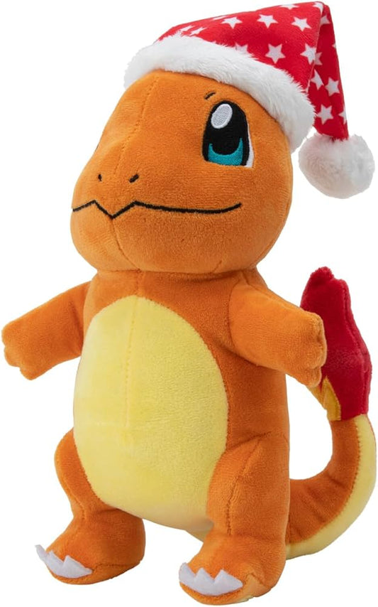 Pokémon Plush Figure Winter Charmander with Christmas Hat 20 cm