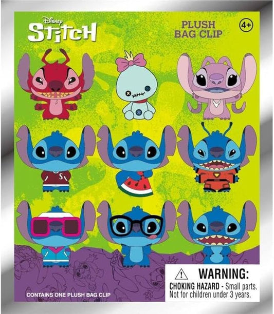 Lilo & Stitch Plush Bag Clips Stitch (Random)