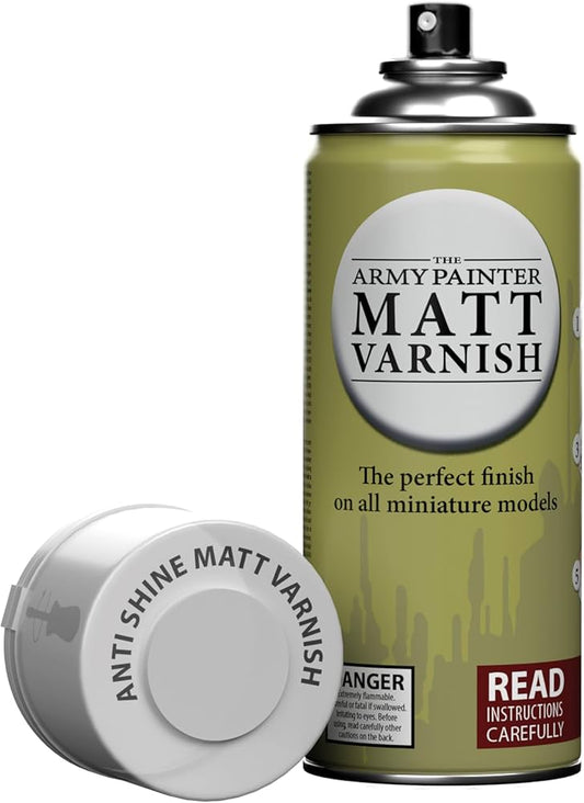 The Army Painter: Base Primer: Anti-Shine, Matt Varnish