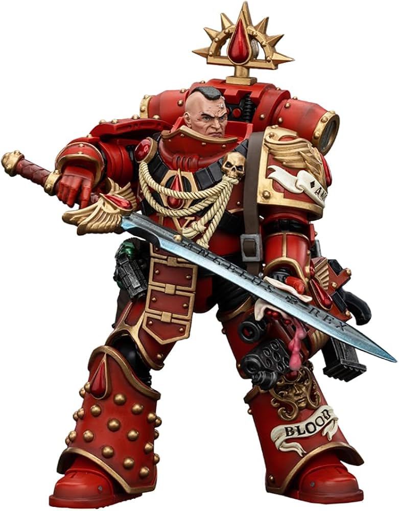 Warhammer The Horus Heresy Action Figure: 1/18 Blood Angels Raldoron First Captain of the Blood Angels 13 cm