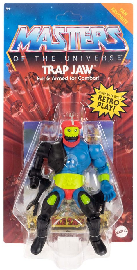 Masters of the Universe Origins Action Figure Trap Jaw 14 cm