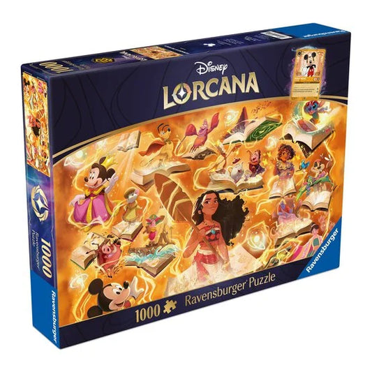 Disney Lorcana Jigsaw Puzzle Glimmers of the Realm: Amber (1000 pieces)