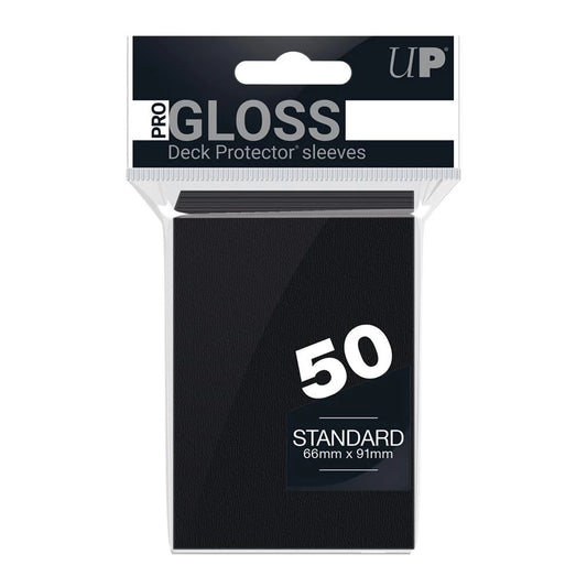 Ultra Pro: Standard Sleeves - Black (50 Sleeves)