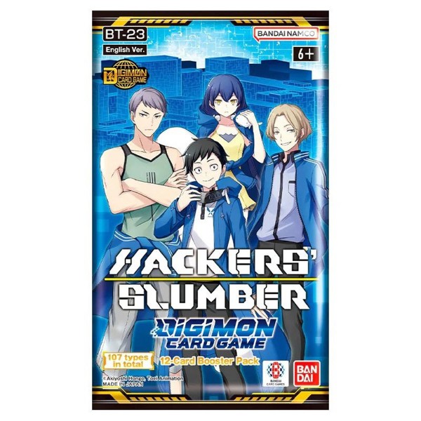 Digimon Card Game: Hackers’ Slumber BT-23 Booster