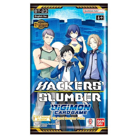 Digimon Card Game: Hackers’ Slumber BT-23 Booster