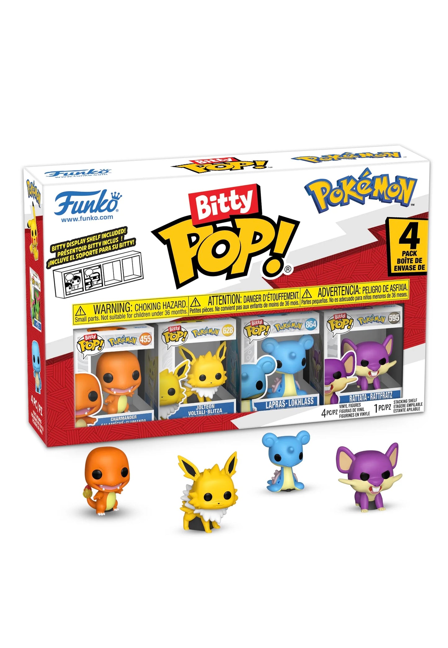 Funko Bitty POP!: Pokemon: Charmander 4PK