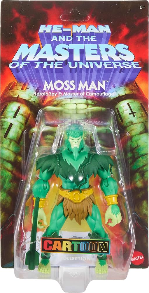 Masters of the Universe Origins Action Figure Cartoon Collection: Moss Man 14 cm