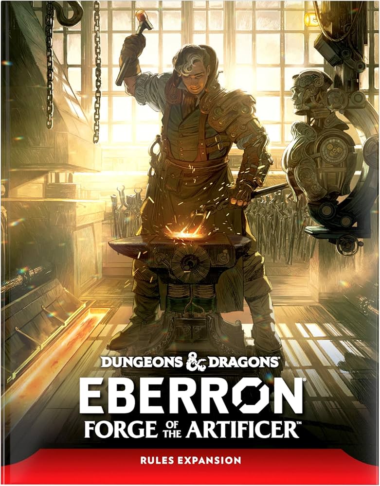 D&D Eberron: Forge of the Artificer Hard Cover