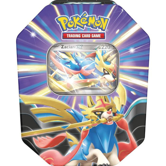 Pokemon Slashing Legends Tin: Zacian EX