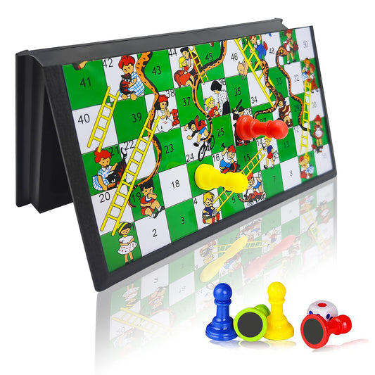 Snakes & Ladders - Magnetic Travel Game