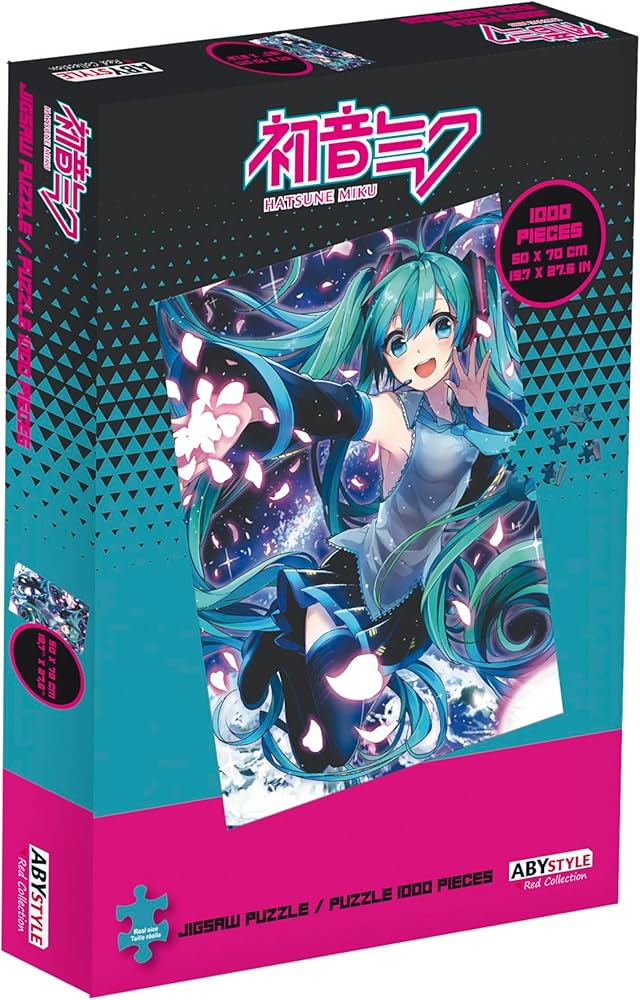 HATSUNE MIKU - Jigsaw puzzle 1000 pieces - Petals