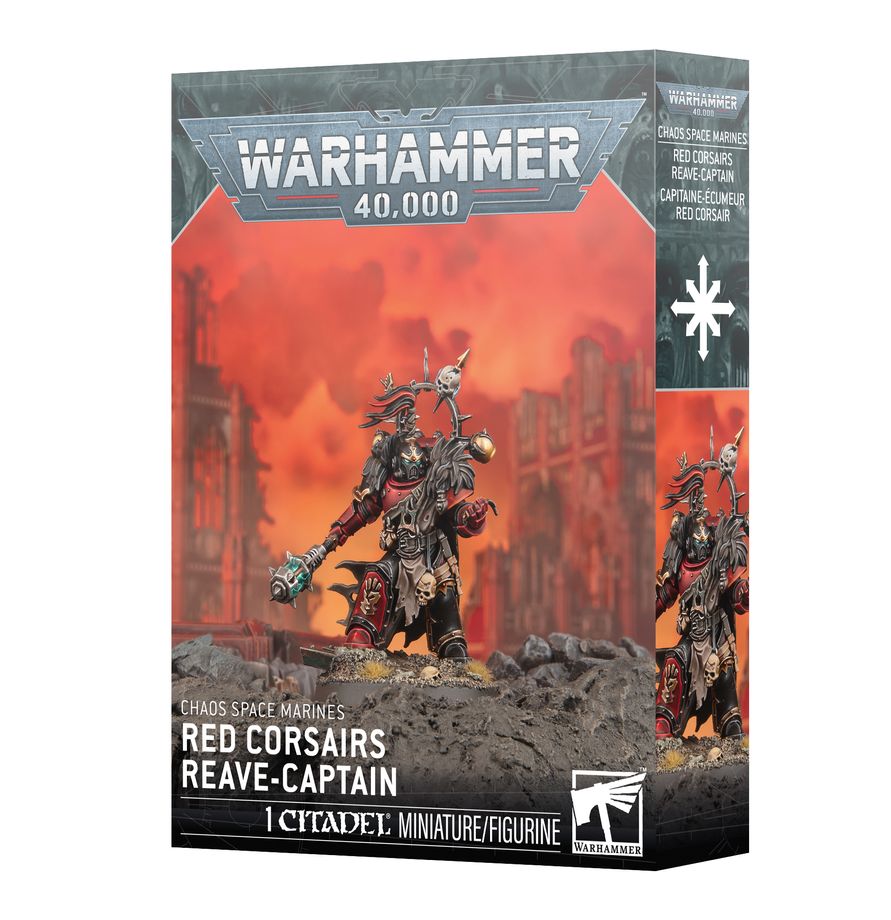 Chaos Space Marines: Redcorsairs Reave-Captain