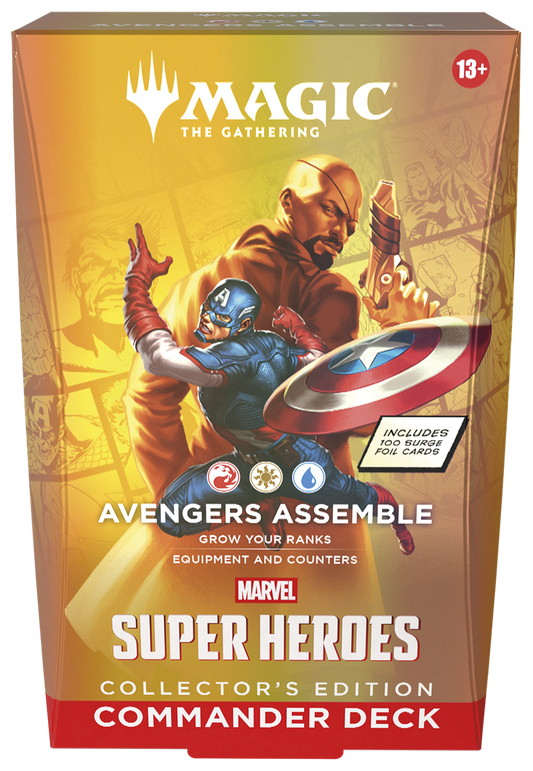 Magic the Gathering: Marvel Super Heroes Collector's Commander Deck: Avengers Assemble