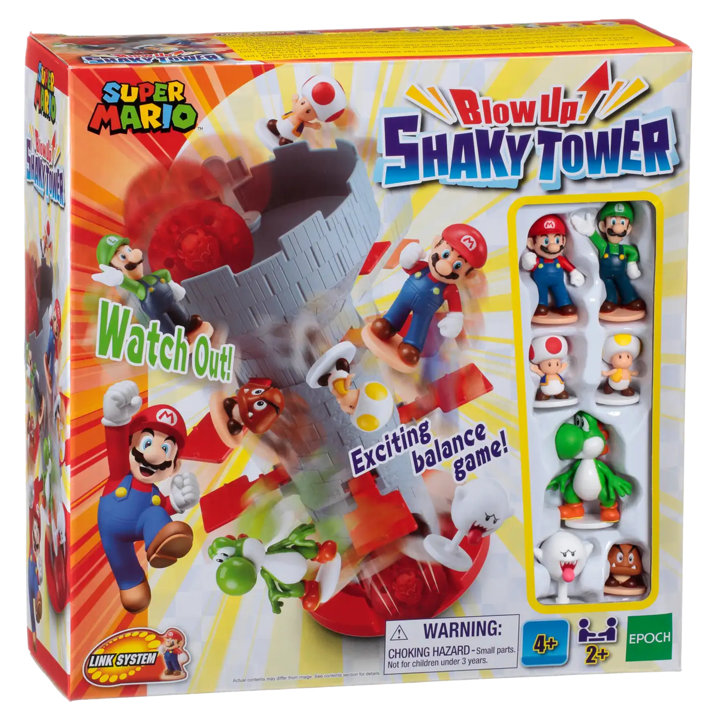 Super Mario game Blow Up! Shaky Tower