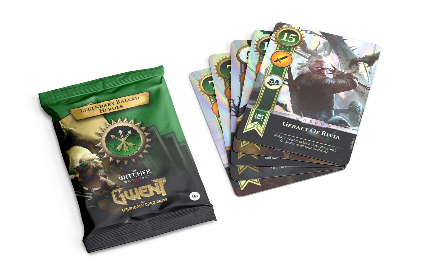 Gwent Legendary Ballad Heroes: Faction Foil Cards Scoia'tael