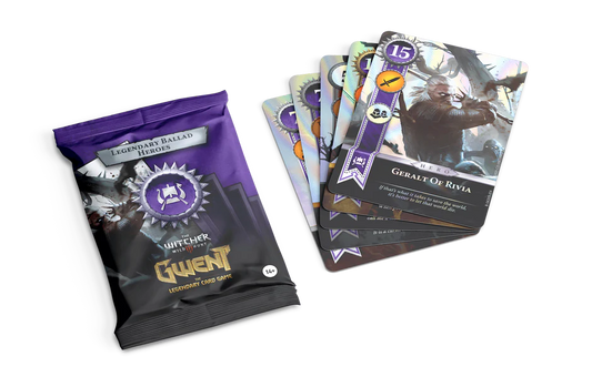 Gwent Legendary Ballad Heroes: Faction Foil Cards Skellige