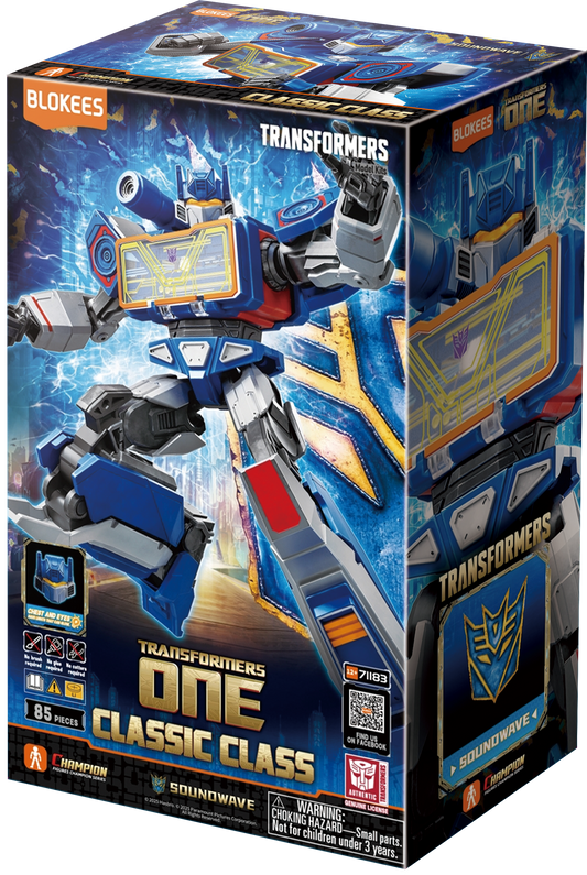 Transformers Blokees Model Kit: Soundwave