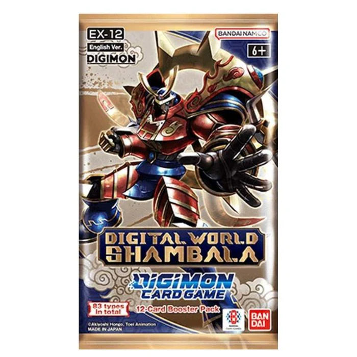 Digimon Card Game: Digital World Shambala- EX-12 Extra Booster