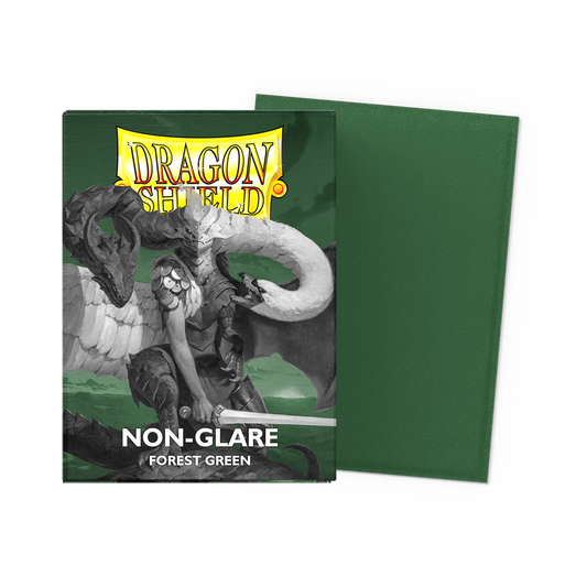 Dragon Shield: Matte Non-Glare Sleeves: Forest Green