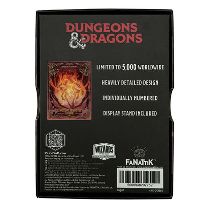 Dungeons & Dragons Ingot Dungeon Masters Guide Alternate Cover Limited Edition