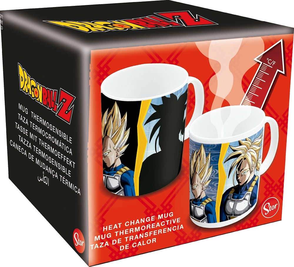 Mug: Dragon Ball Z Heat Change Mug Vegeta & Goku 325 ml