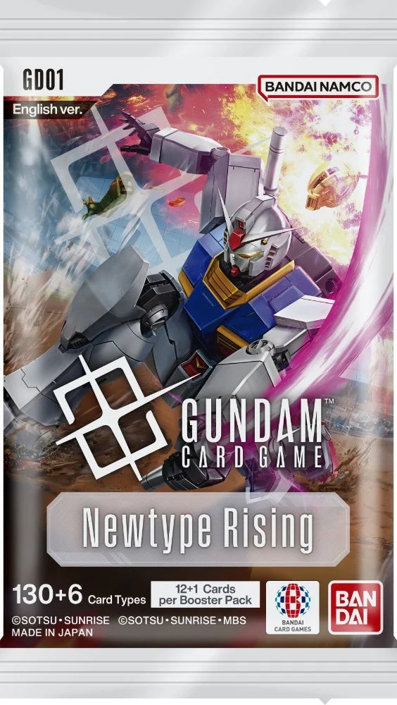 Gundam Card Game: Newtype Rising (GD01) Booster