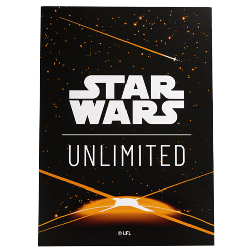 Gamegenic: Star Wars: Unlimited Art Sleeves - Card Back Orange