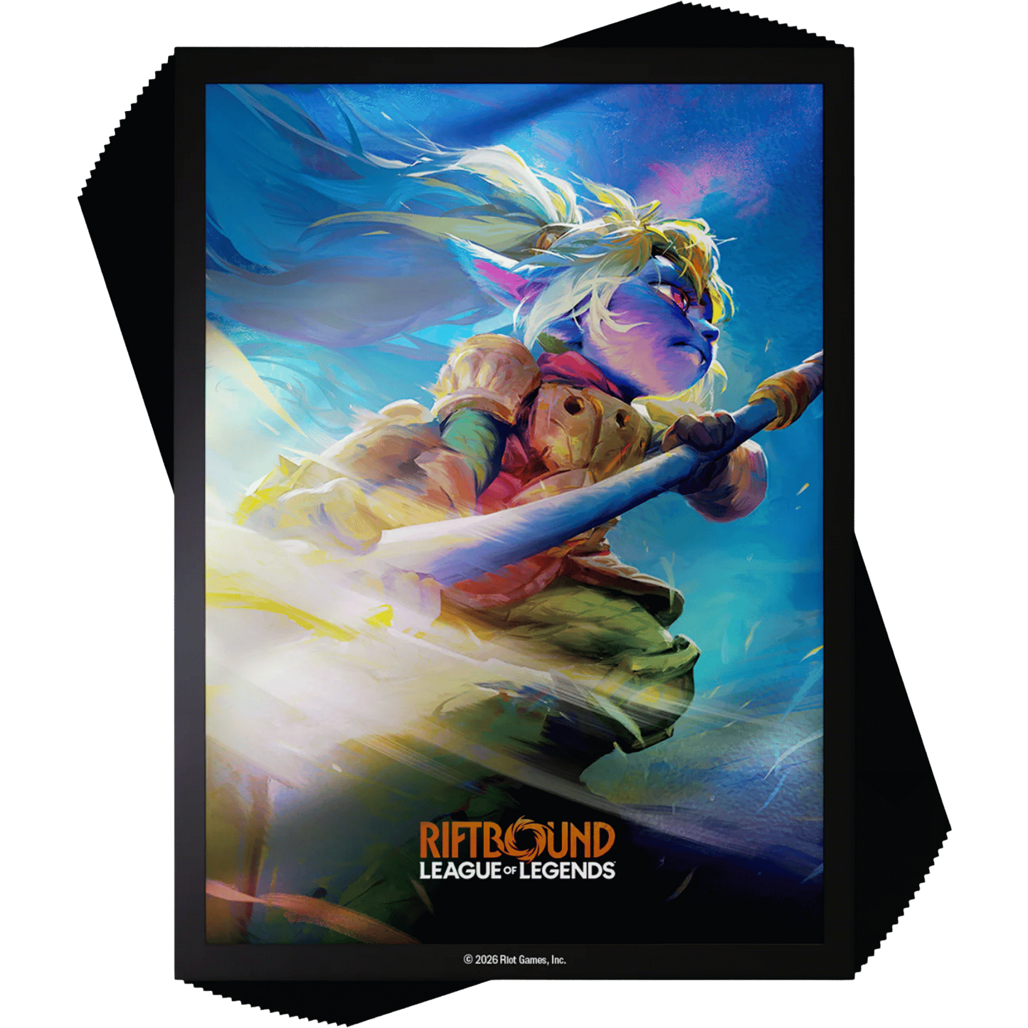 Riftbound: Unleashed Art Sleeves: Poppy, Keeper of the Hammer
