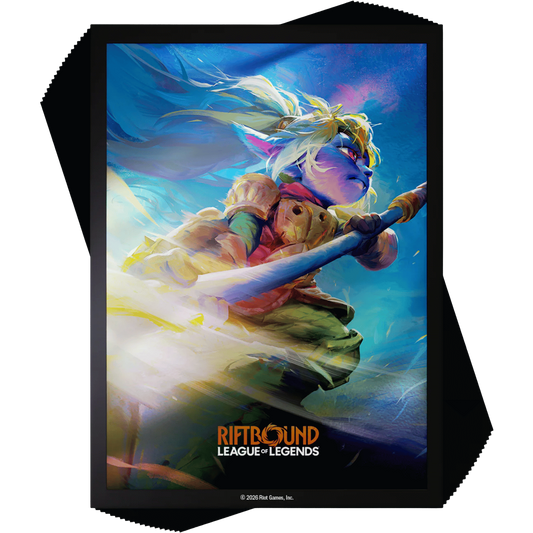 Riftbound: Unleashed Art Sleeves: Poppy, Keeper of the Hammer