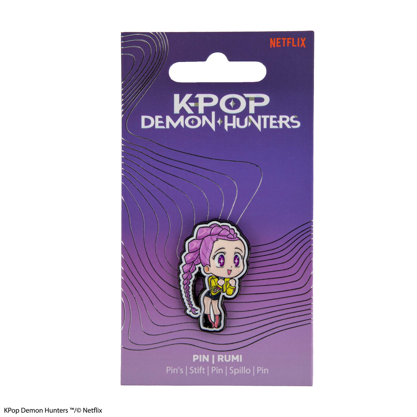 Pin badge: Rumi - KPop Demon Hunters