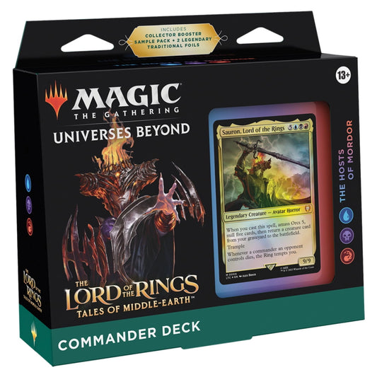 Magic the Gathering: The Lord of the Rings Tales of Middle Earth Commander Deck: The Host of Mordor