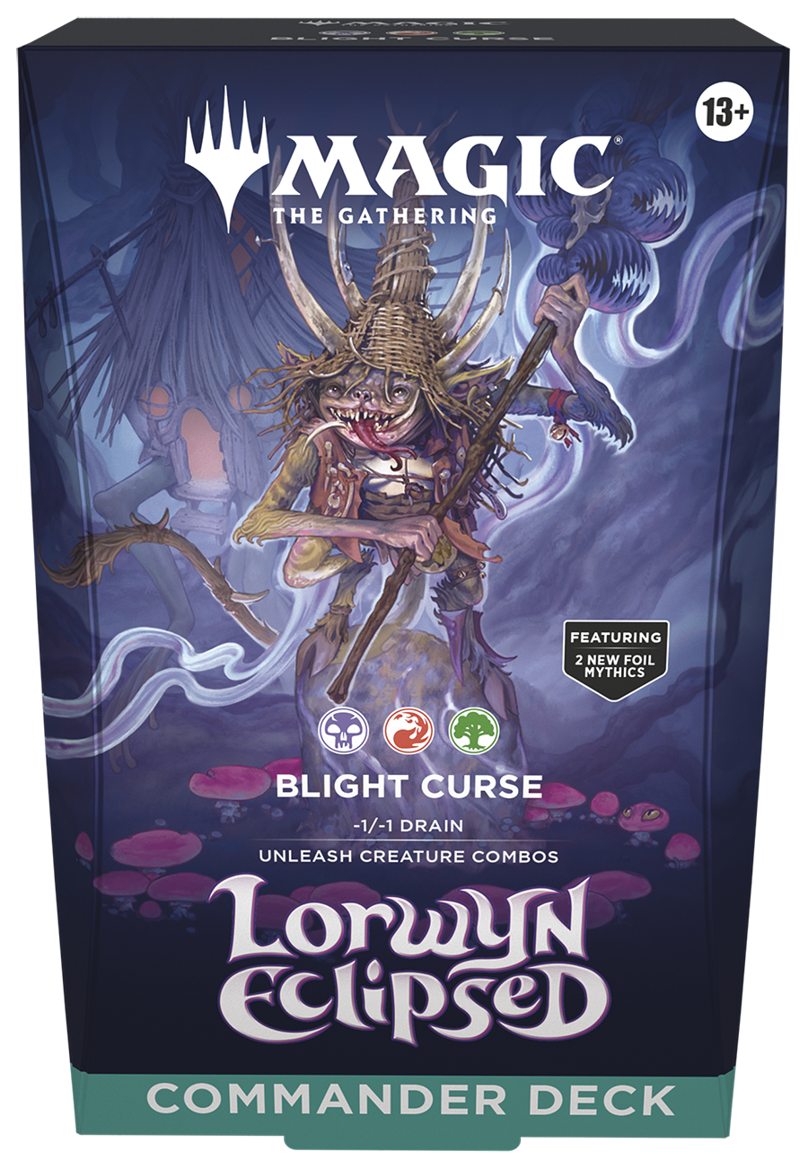 Magic the Gathering: Lorwyn Eclipsed Commander Deck: Blight Curse