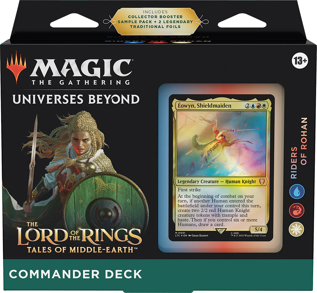 Magic the Gathering: The Lord of the Rings Tales of Middle Earth Commander Deck: Riders of Rohan