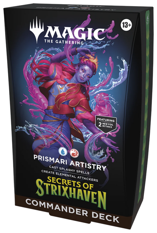 Magic the Gathering: Secrets of Strixhaven Commander Deck: Prismari Artistry